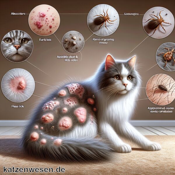 Fell- und Hautprobleme bei Katzen – Ursachen und Behandlung