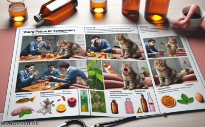 Vergiftung bei Katzen – So erkennst du Symptome rechtzeitig