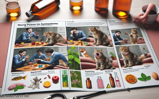Vergiftung bei Katzen – So erkennst du Symptome rechtzeitig