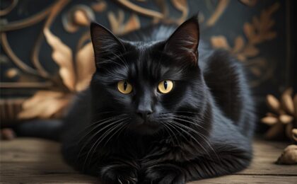 Schwarze Katze - Katzen und Aberglaube