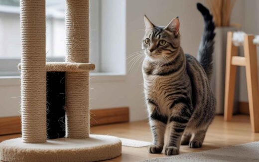 Kratzbaum - für Katze ohne Garten